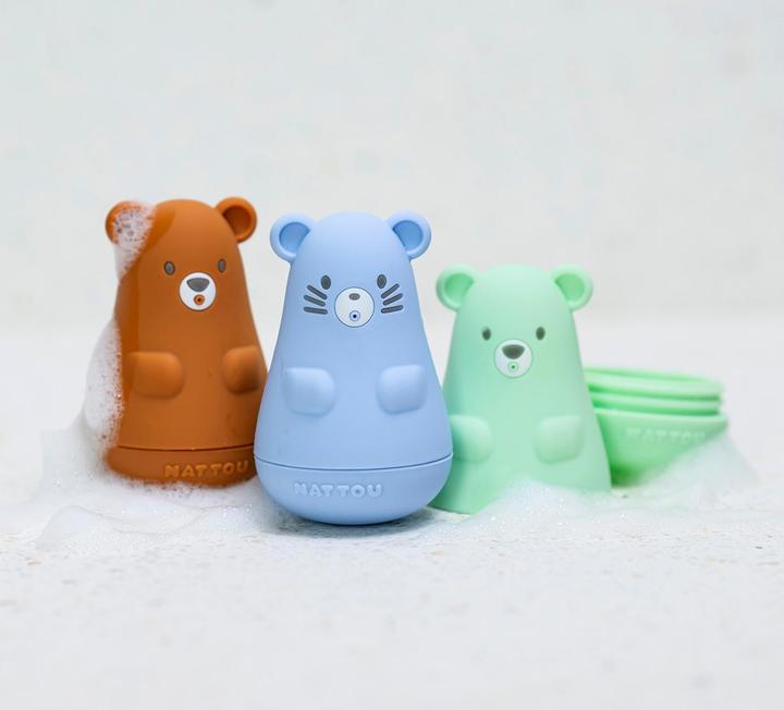 Actual product image GCS NATTOU Bath toys set blue mix