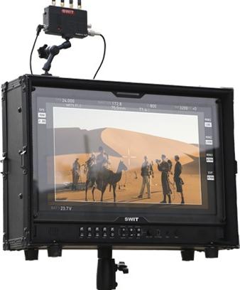 Image du produit Swit FM-215HDR | 21.5" moniteur de terrain professionnel FHD haute luminosité avec flight case et 12G-SDI (21.50", Full HD)
