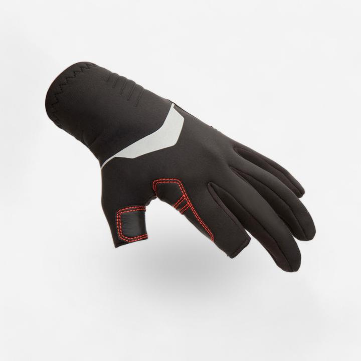 Actual product image Tribord Gloves neoprene two-finger (1 mm, S)