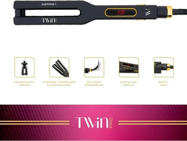 Produktbild Gamma Più Professionelles Glätteisen mit 4 Platten (Glätteisen)