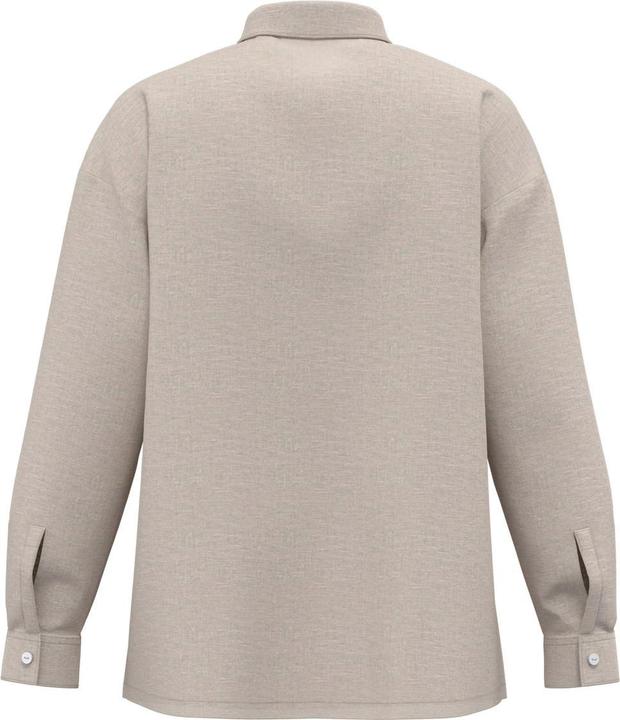 Spasso Oversize Damen Langarmhemd aus Leinen