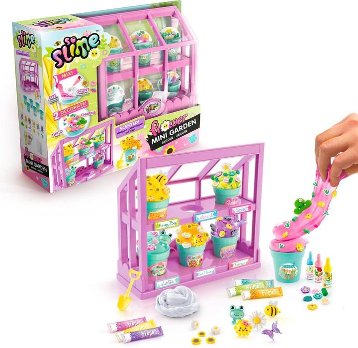 Actual product image Canal Toys CL Slime Flower Mini Garden