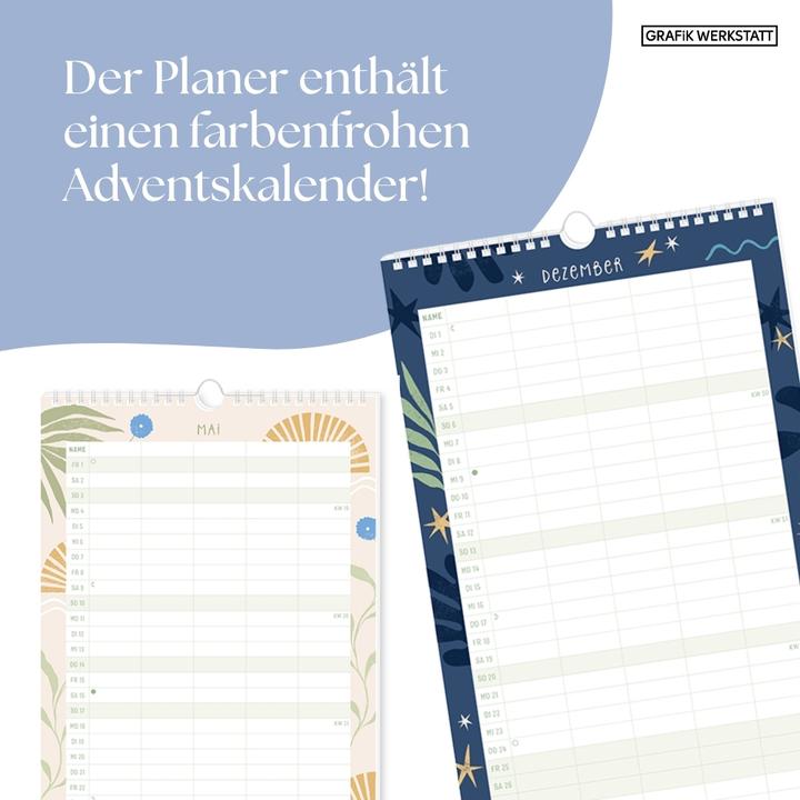Image du produit Familienplaner 2026 MeerZeit für uns. (22 x 48 cm, Couverture rigide, Allemand)