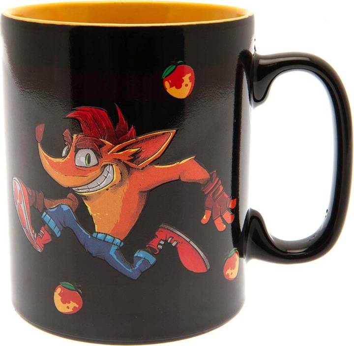 Image du produit Crash Bandicoot Mug à changement de chaleur Mega (460 ml, 1 x)