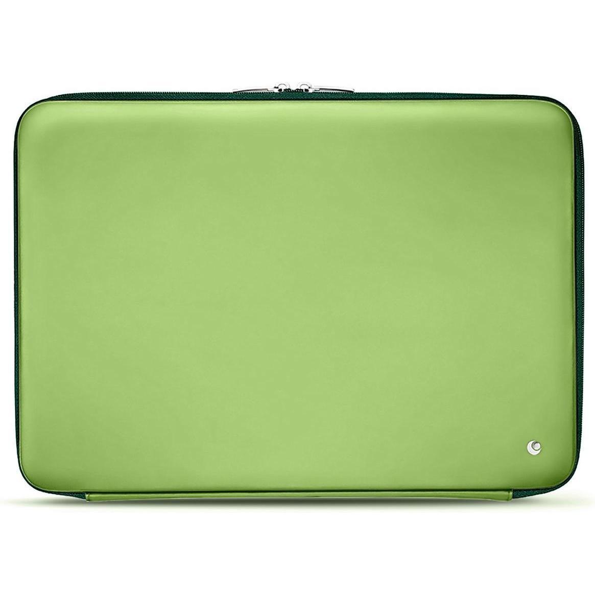 Noreve Lederhülle, Notebooktasche, Grün