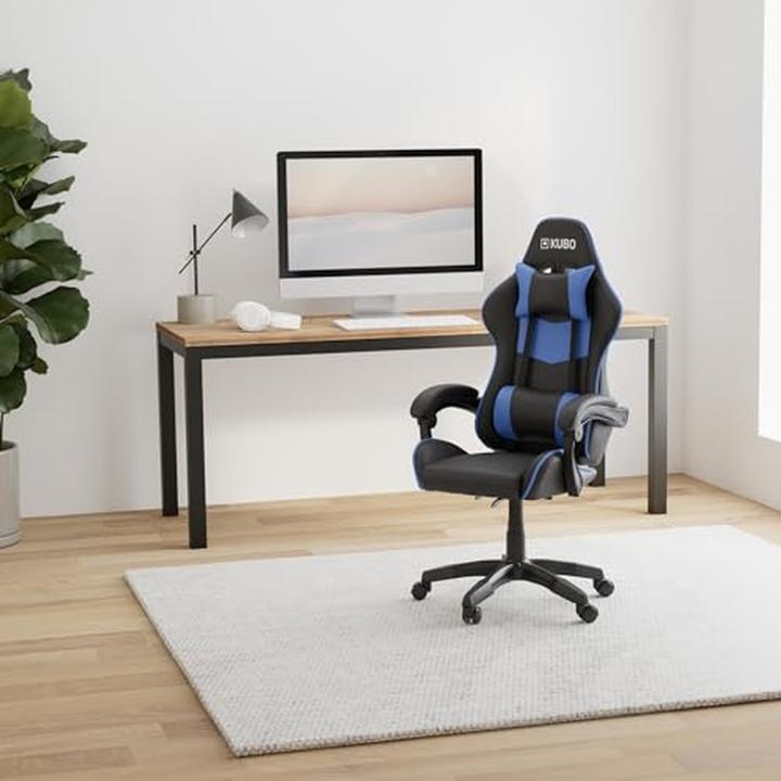 Produktbild Kubo Ergonomischer Gamingstuhl mit Kopfstütze, Gaslift und 360-Grad-Rotation