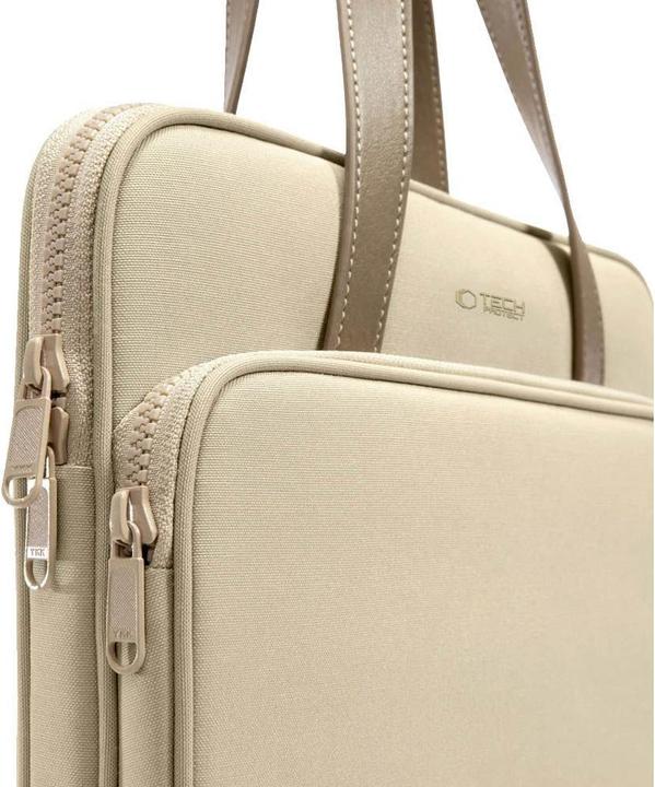Image du produit Tech-Protect Carrying Bag for 15-16 Laptop - Beige (16")