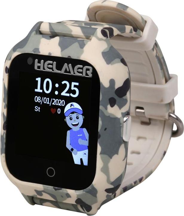 Actual product image Smart touch watch with GPS locator and camera - LK 710 4G Å¡edÃ© for kids (4G)