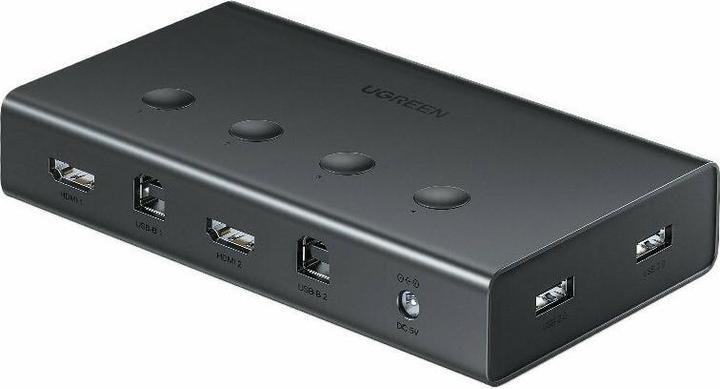 Produktbild Ugreen KVM Switch 2 ports USB/HDMI CM200 50744