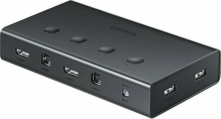 Produktbild Ugreen KVM Switch 2 ports USB/HDMI CM200 50744
