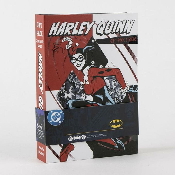 Actual product image Cerdá DC Comics Harley Quinn pack 3 adult socks (pack of 3, 36 - 43)