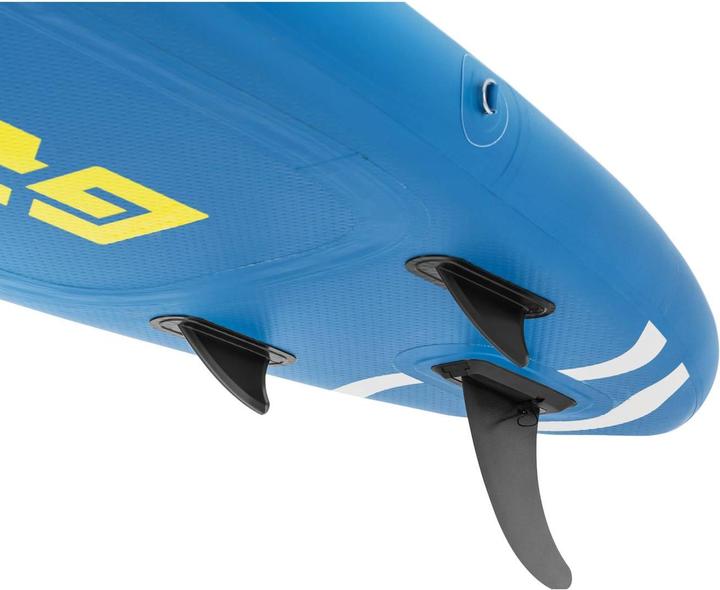 Actual product image Gymrex Inflatable paddle board - inflatable - 125 kg - blue - double chamber - 333 x 82 x 12 cm (10'6")