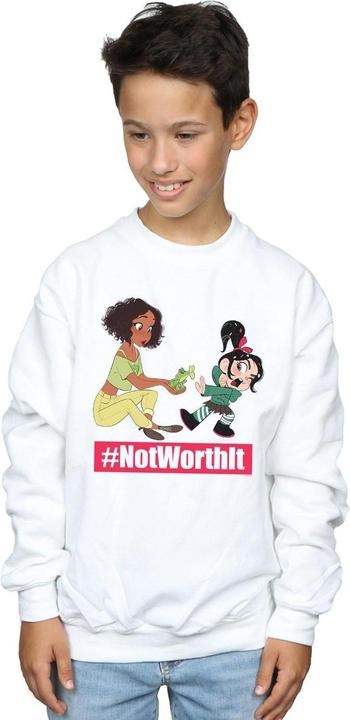 Actual product image Disney Boys Wreck It Ralph Tiana And Vanellope Sweatshirt (128)
