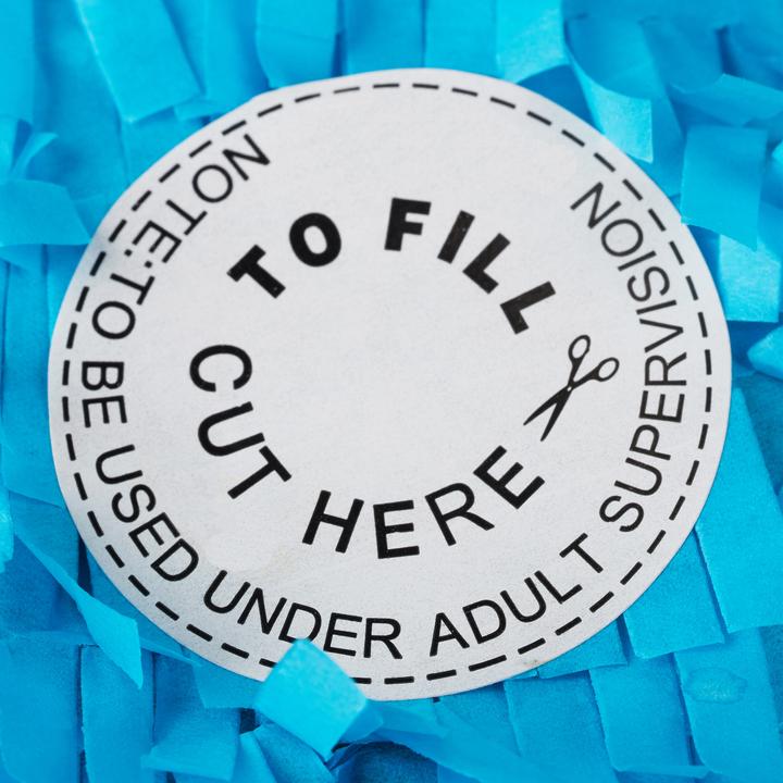 Actual product image Relaxdays Numbered Birthday Pinata (1 Piece)