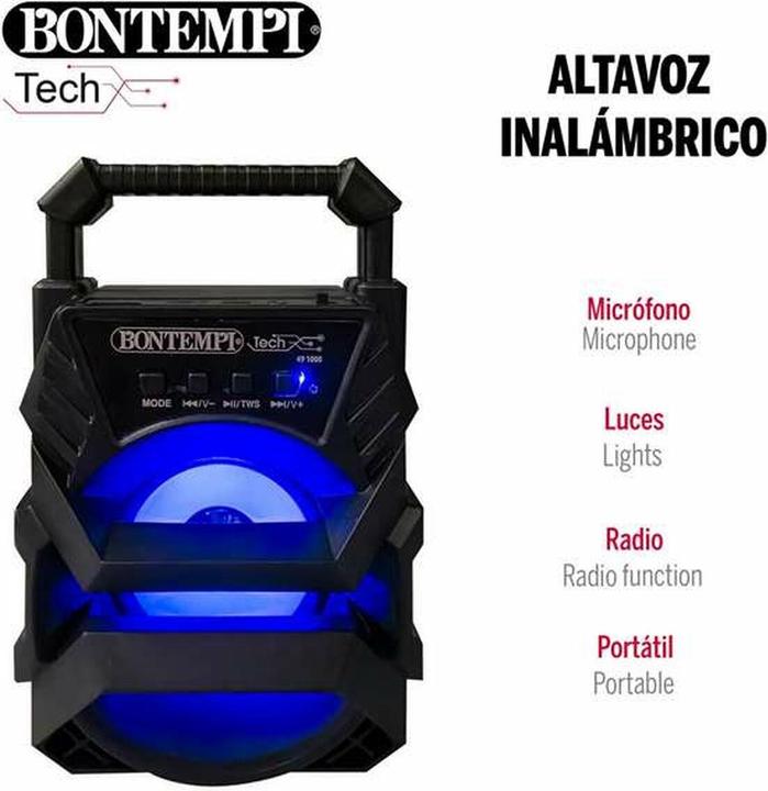 Produktbild Winfun Bluetooth Lautsprecher mit Karaoke Mikrofon Colorbaby