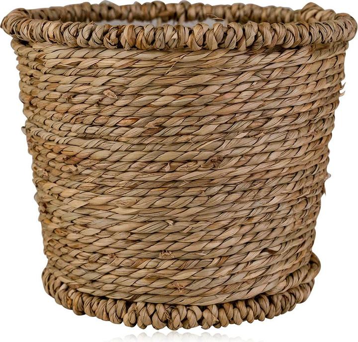 Produktbild Accentra Badeset BLOSSOM in Seegraskörbchen, inkl. 150ml Duschgel, 150ml Bodylotion, 150g Badesalz, Sisal-Han (Körperpflegeset, Haarpflege Set)