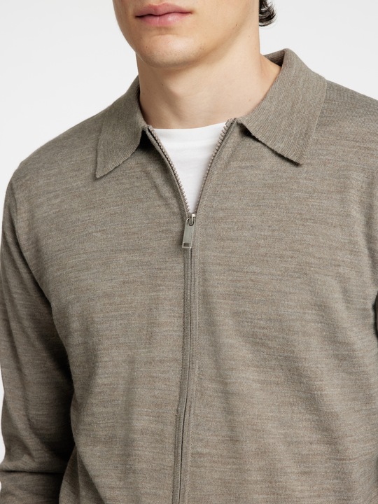 Produktbild Selected Homme Langarm Strickjacke mit Reissverschluss (M)
