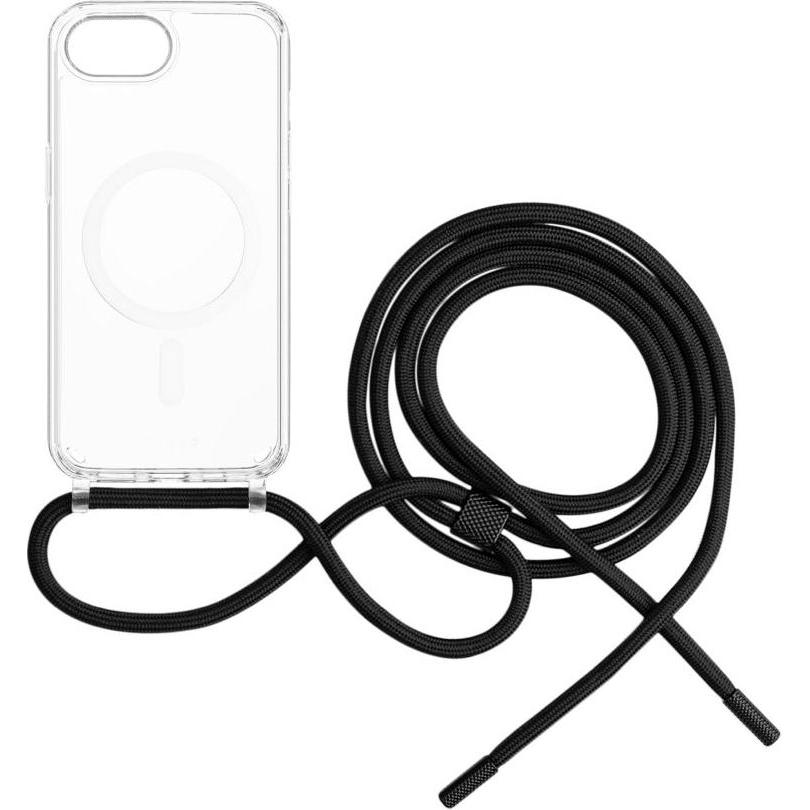 Fixed Collo MagPure per Apple iPhone 16e, nero (Apple iPhone 16e), Cover smartphone