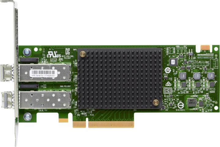 HPE StoreFabric SN1200E Dual Port Fibre Channel Host Bus Adapter (Mini PCI Express)
