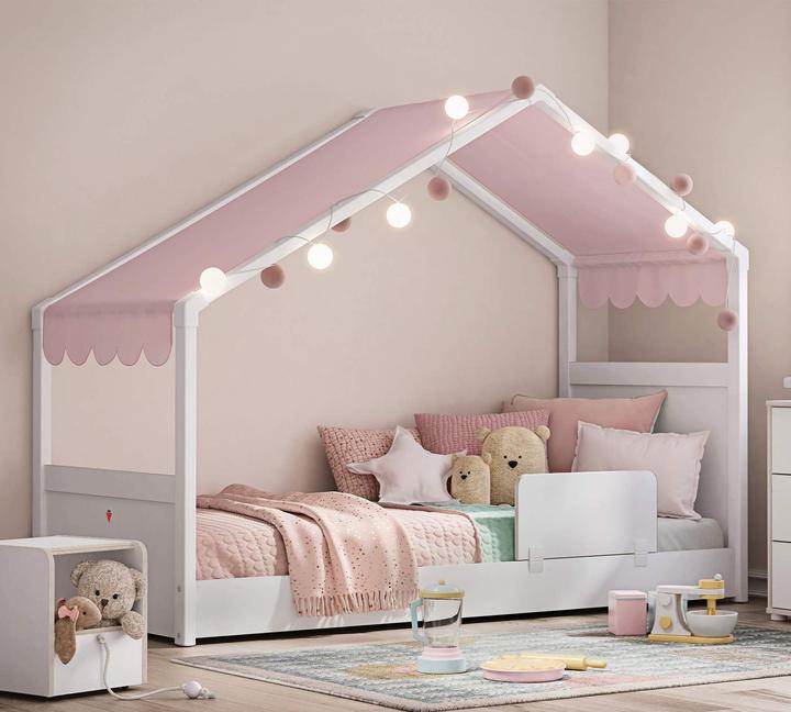 Produktbild Cilek Stoffhimmel Montes für Hausbett mit Seitendach