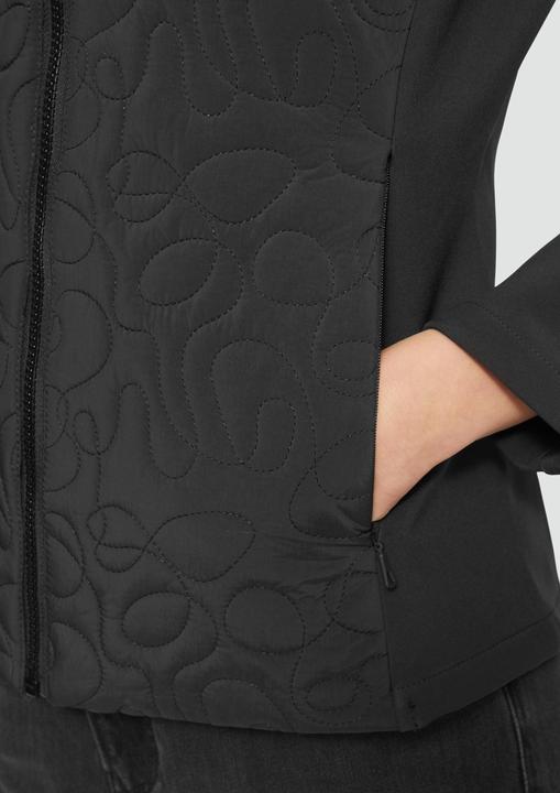 Produktbild S.Oliver Outdoor-Jacke Materialmix-Jacke mit Steppmuster im Slim Fit (32)