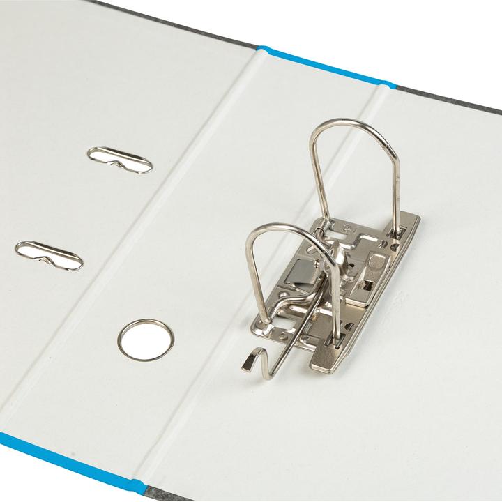 Actual product image Idena Folder A4 blue 8cm cloud marble FSC mix (A4, 80 mm)