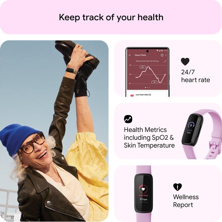 Produktbild Fitbit Inspire 3 (39.32 mm)