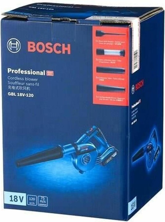 Productafbeelding Bosch Professional GBL 18V-120 (Oplaadbare batterij, Werkplaatsblazer)