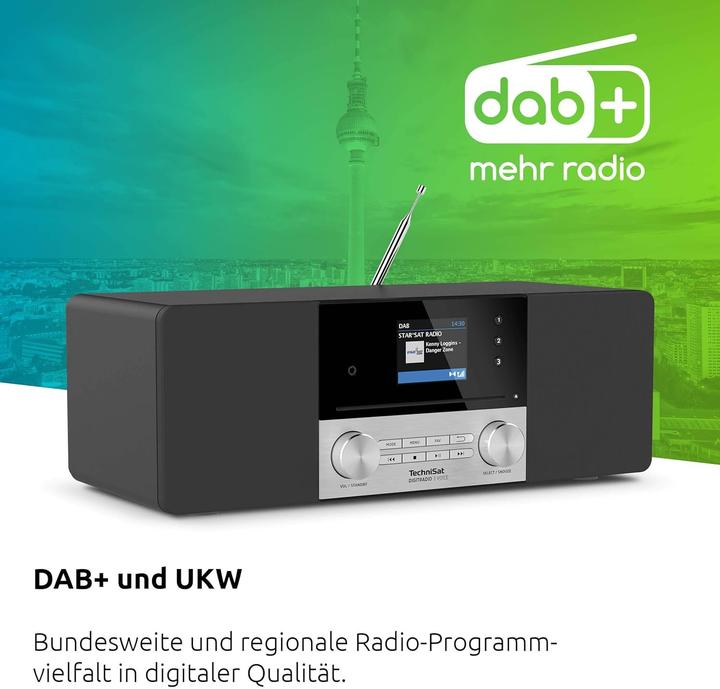 Image du produit TechniSat DigitRadio 3 Voice (DAB+ DAB, FM)