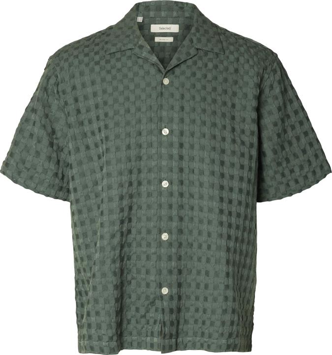 Image du produit Selected Strukturiertes Kurzarmhemd (XL)