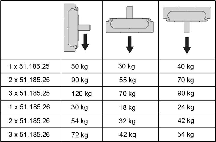 Actual product image Accuride Ball linear guide DA0115-RCH