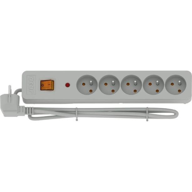 HSK, Steckdosenleiste, acar X5 5 AC-Ausgänge (5 x, CEE 7/5, 5 m)