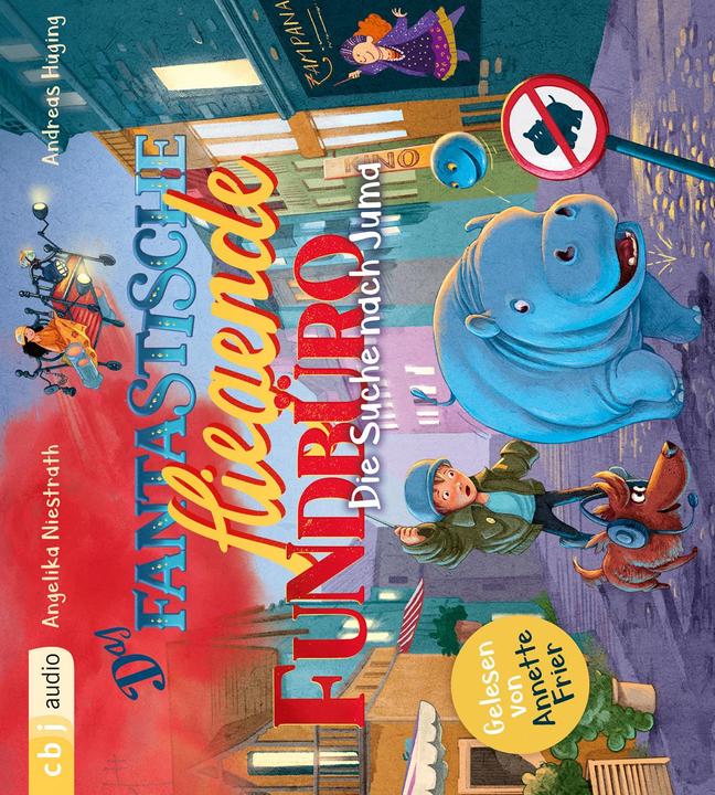 Actual product image The Fantastic Flying Lost and Found - The Search for Juma (Angelica Niestrath, Andreas Hüging, German)