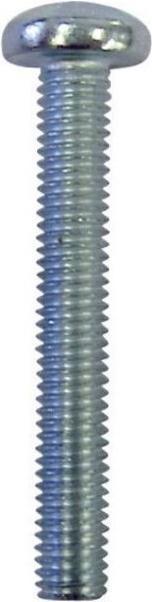 Productafbeelding Toolcraft Ovale schroeven M4 8 mm kruis (200 Schroeven per stuk)