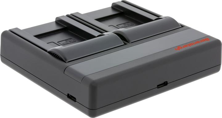Actual product image Berenstargh Dual PD Hyper Ladegerät f. Olympus Li-70B USB-C in/out Powerbankfunktion (Camera battery charger)