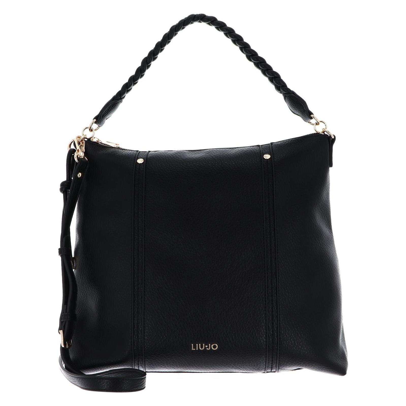 Liu Jo, Damen, Handtasche, Fluida Ecs Hobo Bag, Schwarz