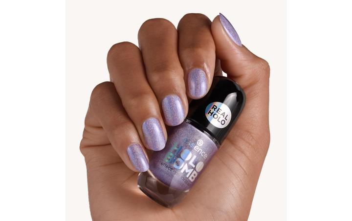 Actual product image essence Holo Bomb Effect Nail Lacquer 03 hoLOL (03 hoLOL, Colour paint)
