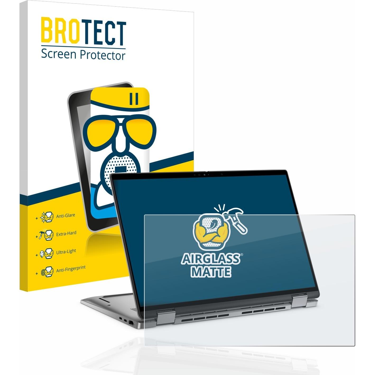 BROTECT AirGlass Panzerglasfolie Matt (7440"), Notebook Schutzfolie