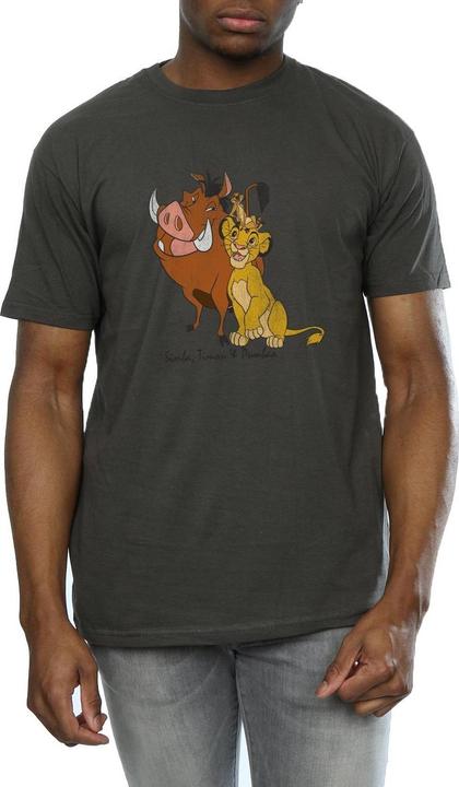 Immagine prodotto The Lion King Classic Maglietta Simba Timon & Pumba Uomo (L)