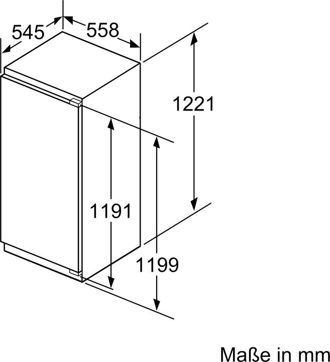 Image du produit Bosch Hausgeräte KIF41ADD0 (187 l)