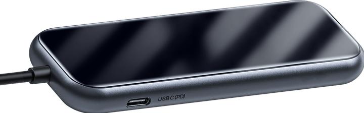 Actual product image Baseus Mirror Series Multifunctional Hub (USB-C, 7 ports)