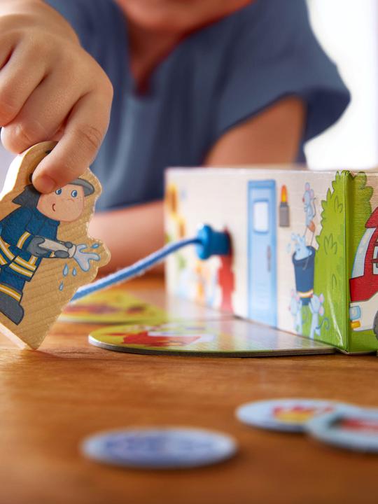 Image du produit Haba Mes premiers jeux - les pompiers (Allemand, Néerlandais, Anglais, Français, Espagnol, Italien)