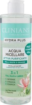 Produktbild Clinians Hydra Plus Active Micellar Water with Green and Magnolia for 3-in-1 Cleansing (Mizellenwasser)
