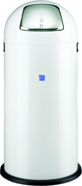 Produktbild Alco Abfallsammler mit Push-Klappe 52 Liter weiss (52 l)