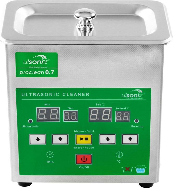 Produktbild Ulsonix Ultraschallgerät Edelstahl Ultraschallreiniger Ultraschallreinigungsgerät 0 7L (40 kHz, 0.70 l)