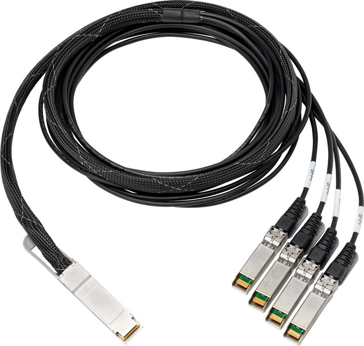 HPE E Direct Attach Copper Cable QSFP28 to SFP28 (S/UTP, CAT6, 3 m)
