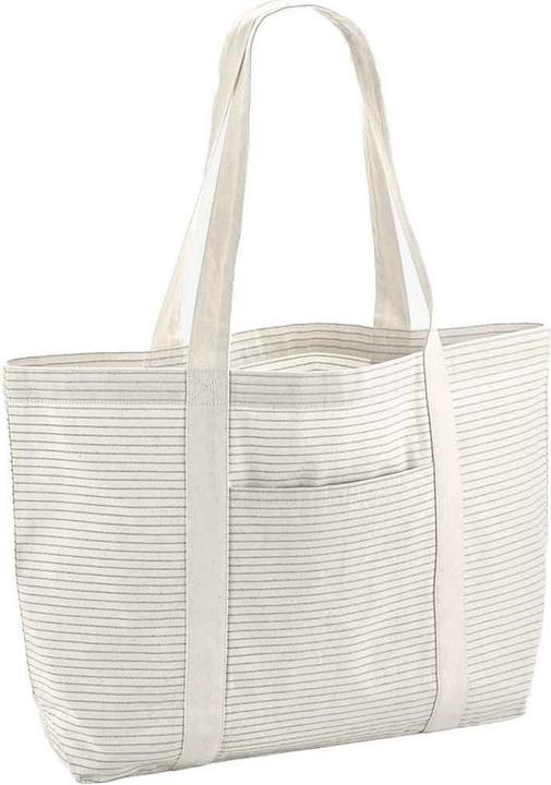 Produktbild Westford Mill Einkaufsnetz Mit Streifen BioBaumwolle (21 l)