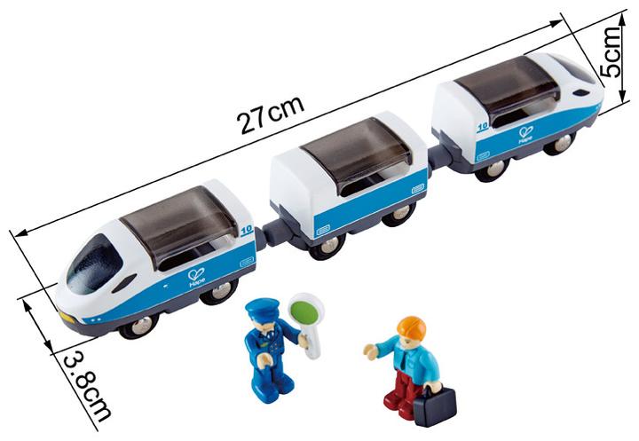 Actual product image Hape Intercity train