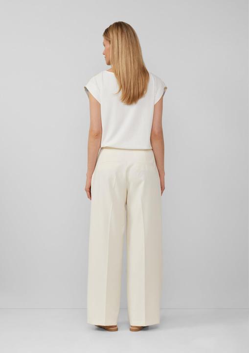 Actual product image S.Oliver T-Shirt Ärmelloses Blusenshirt mit Frontprint (40)