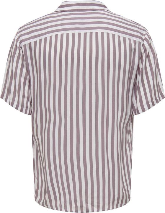 Produktbild Only & Sons Gestreiftes Kurzarmhemd (XS)